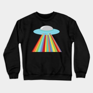 You are out of this world flying saucer Crewneck Sweatshirt